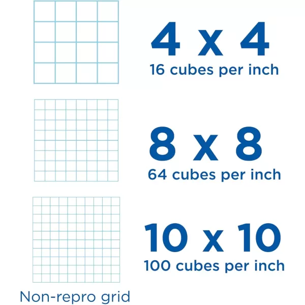 imageALVIN Quadrille Paper Pad 50 Sheets of 17quot x22quot Model 142215 Drafting and Graph Paper Suitable for Pencil and Ink Printer Compatible 10quot x 10quot Grid  50 Sheet Pad 17 x 22 Inch17 x 22