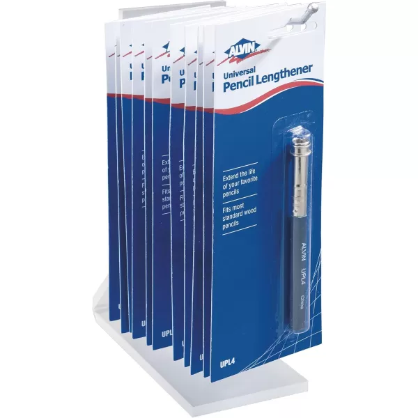 imageAlvin UPL4 Universal Pencil Lengthener in Blue Enamel Barrel Fits Most Standard Wood Pencils Simply Insert the Pen and Extend its Life with This Musthave Tool Blistercarded