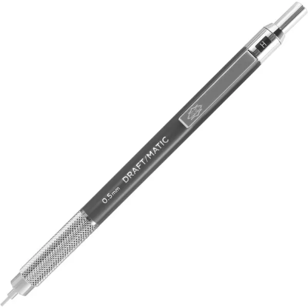 imageALVIN DM03 DraftMatic Mechanical Pencil 03mm Stainless Steel Drawing and Design Tool for Students and Professionals Great for Drafting Architecture Engineering and Art05 mm