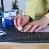 imageALVIN Drafting Dots Model DM123 Low Tack Adhesive Ideal for Drafting Tracing Drawing and Household Use Easy Removal with No Residue  500 Dots 78inch Diameter1 Pack
