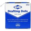 imageALVIN Drafting Dots Model DM123 Low Tack Adhesive Ideal for Drafting Tracing Drawing and Household Use Easy Removal with No Residue  500 Dots 78inch Diameter1 Pack