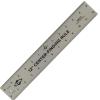 imageALVIN Aluminum Center Finding Ruler 12quot Model ARC12 Ruler  Multipurpose Idea Measuring Aid for Dividing and Gaging Layouts Finds Centers Quickly  12quot Inch12 inch