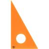imageALVIN Fluorescent Professional Acrylic Drafting Triangle 4590 Degree 12quot Model 130F12 Multipurpose Tool for Drafting Design and Architecture Great for Machining and Woodworking  12 Inch6