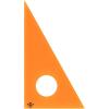 imageALVIN Fluorescent Professional Acrylic Drafting Triangle 4590 Degree 12quot Model 130F12 Multipurpose Tool for Drafting Design and Architecture Great for Machining and Woodworking  12 Inch4