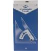 imageALVIN TruAngle Adjustable Drafting Triangle Made of High Impact Acrylic 12quot Model 120CB with Aluminum Thumbscrew and Inking Edge  Includes Nylon Storage Case  12 Inches10
