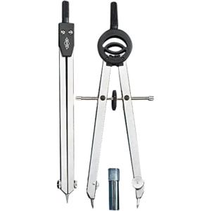 imageAlvin JetBow Beam Combination Drawing Set Model 929JS Speed Compass with Interchangeable Pen Pencil Divider Parts Geometry and Engineering Kit Drawing and Architecture ToolsCompact Drawing Set