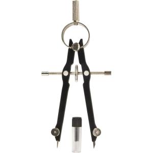 imageALVIN Basic Bow Pencil Combination Compass with Divider 6quot Model 504 Ideal for Geometry Drafting and Engineering Drawing and Architecture Tool Metal  6 inches5 Bow Compass
