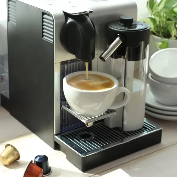 imageLE TAUCI 3 oz Espresso Cups with Saucers Demitasse Coffee Cup for Shot Lungo Ristretto  3 inch Set of 4 WhiteWhite