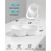 imageLE TAUCI Chip and Dip Bowls AntiSoggy Cereal Bowl Soup and SideCracker Bowls Sets for Breakfast Soup and Sandwich Bread Dipping Bowls Set of 2 WhiteWhite
