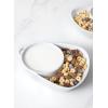 imageLE TAUCI Chip and Dip Bowls AntiSoggy Cereal Bowl Soup and SideCracker Bowls Sets for Breakfast Soup and Sandwich Bread Dipping Bowls Set of 2 WhiteWhite