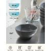 imageLE TAUCI 22 Ounce Cereal Bowls Set Ceramic Bowls for Soup Cereal Salad Dessert Set of 6 White
