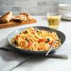 imageLE TAUCI Dinner Plates 10 Inch Ceramic Plates Set for Salad Pasta Risotto Fluffiest Pancakes 22 Ounce  Set of 6 GREY