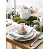imageLE TAUCI Tealight Candle Holder Embossed Ceramic Votive Candle Holders Bulk for ThanksgivingChristmas Wedding Table Centerpiece Decor Set of 12 Arctic White36