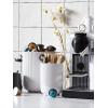 imageLE TAUCI Utensil Holder 73quot54quot Ceramic Kitchen Utensil Holder for Countertop Large Cooking Utensil Crocks for Kitchen Counter Modern Utensil Organizer for Spatula Set of 2 Forest GreenWhite