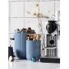 imageLE TAUCI Utensil Holder 73quot54quot Ceramic Kitchen Utensil Holder for Countertop Large Cooking Utensil Crocks for Kitchen Counter Modern Utensil Organizer for Spatula Set of 2 Forest GreenDusty Blue