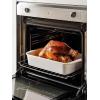 imageLE TAUCI Deep Casserole Dishes for Oven 137x96 Ceramic Baking Dish Set with Roasting Racks Large Lasagna Pans with Handles Rectangular Bakeware as Gift for Mom White 46QT30QT16QT Set of 3