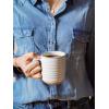 imageLE TAUCI Coffee Mugs 18 ozCeramic Mug Set Coffee Cups for Latte Hot Tea Cappuccino Mocha Cocoa Dishwasher Safe Suit For Housewarming Wedding 35 inch Set of 4 Arctic WhiteFull 12 oz Normal 11 oz