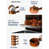 imageLE TAUCI French Onion Soup Bowls 16 Ounce Ceramic Soup Bowls with Handles Ceramic Soup Crocks with Lids for Soup Cereal Chilli Beef Stew Oven Safe Stackable Serving Bowls Set Set of 422 Ounces