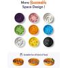 image:imageLE TAUCI Ceramic Slow Feeder Dog Bowls Elevated 3 Cup Raised Bowl with Wooden Stand for Medium Large Breed Slow Down Eating Puzzle Dog Food BowlSkull BlackPumpkin Orange