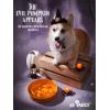 image:imageLE TAUCI Ceramic Slow Feeder Dog Bowls Elevated 3 Cup Raised Bowl with Wooden Stand for Medium Large Breed Slow Down Eating Puzzle Dog Food BowlSkull BlackPumpkin Orange