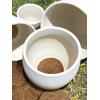 image:imageLE TAUCI Coconut Coir Drainage Mesh Pads for Flower Pots PreCut 2 Inch Pot Hole Covers to Prevent Soil Loss Natural Coir Fiber Liners for Indoor amp Outdoor Planters 20 Pack10