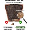 image:imageLE TAUCI Coconut Coir Drainage Mesh Pads for Flower Pots PreCut 2 Inch Pot Hole Covers to Prevent Soil Loss Natural Coir Fiber Liners for Indoor amp Outdoor Planters 20 Pack20