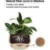 image:imageLE TAUCI Coconut Coir Drainage Mesh Pads for Flower Pots PreCut 2 Inch Pot Hole Covers to Prevent Soil Loss Natural Coir Fiber Liners for Indoor amp Outdoor Planters 20 Pack20