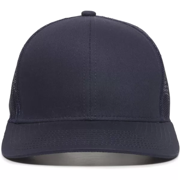 imageOutdoor Cap Structured Mesh Back Trucker CapNavy