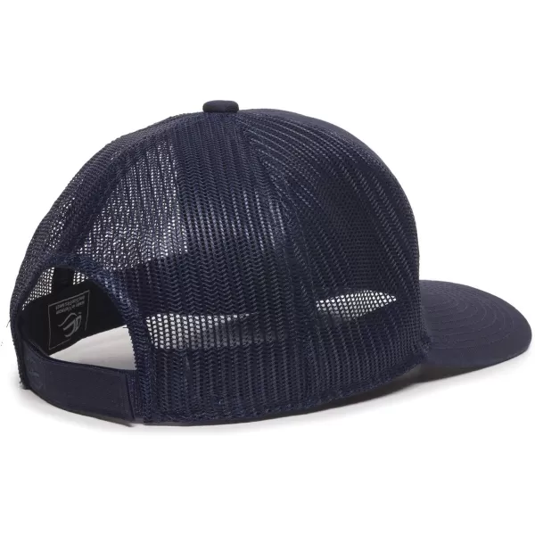 imageOutdoor Cap Structured Mesh Back Trucker CapNavy