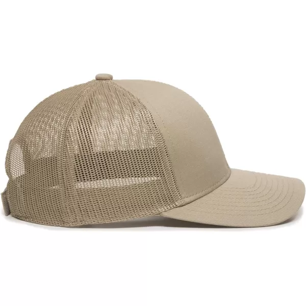 imageOutdoor Cap Structured Mesh Back Trucker CapTan