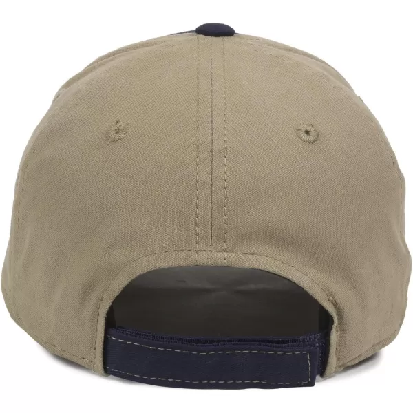 imageOutdoor Cap UnisexAdult American Flag Truck CapNavyKhaki