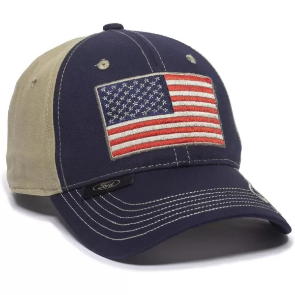 imageOutdoor Cap FRD10A NavyKhaki One Size Fits Most