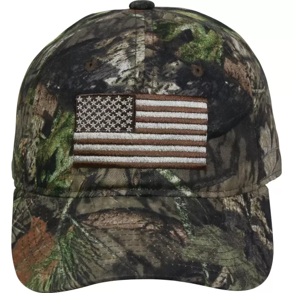 imageOutdoor Cap Mens Camouflage Americana Cap One SizeMossy Oak Country