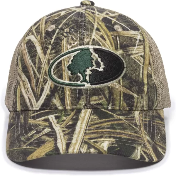 imageOutdoor Cap Mofs38aMossy Oak Shadow Grass Blades Ducks Unlimited EditionTan