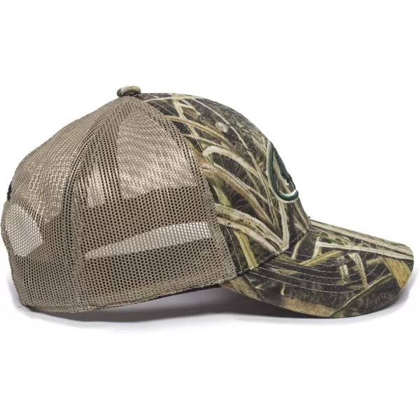 imageOutdoor Cap Mofs38aMossy Oak Shadow Grass Blades Ducks Unlimited EditionTan