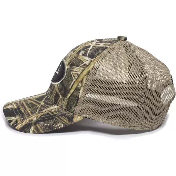 imageOutdoor Cap Mofs38aMossy Oak Shadow Grass Blades Ducks Unlimited EditionTan