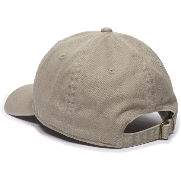 imageOutdoor Cap Mountain Dad Hat  Unstructured Soft Cotton CapKhaki