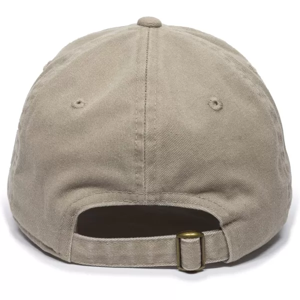 imageOutdoor Cap Mountain Dad Hat  Unstructured Soft Cotton CapKhaki