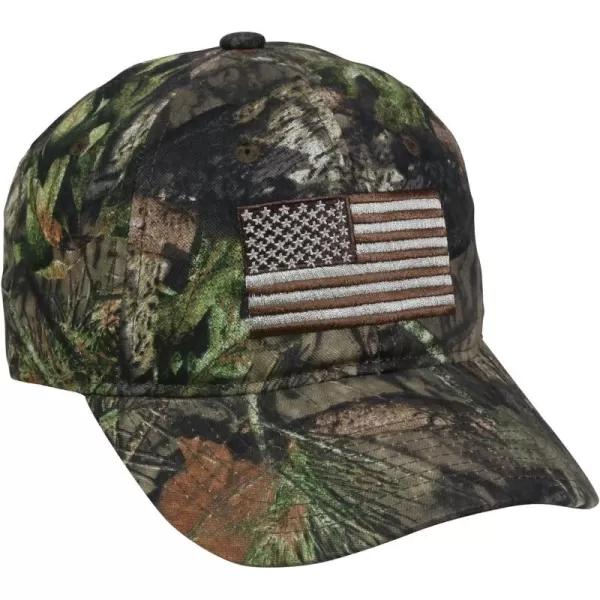 imageOutdoor Cap Mens Camouflage Americana Cap One SizeMossy Oak Country