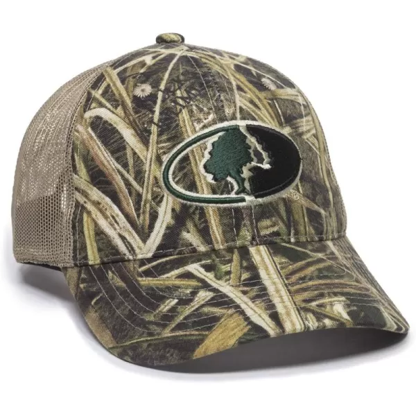 imageOutdoor Cap Mofs38aMossy Oak Shadow Grass Blades Ducks Unlimited EditionTan