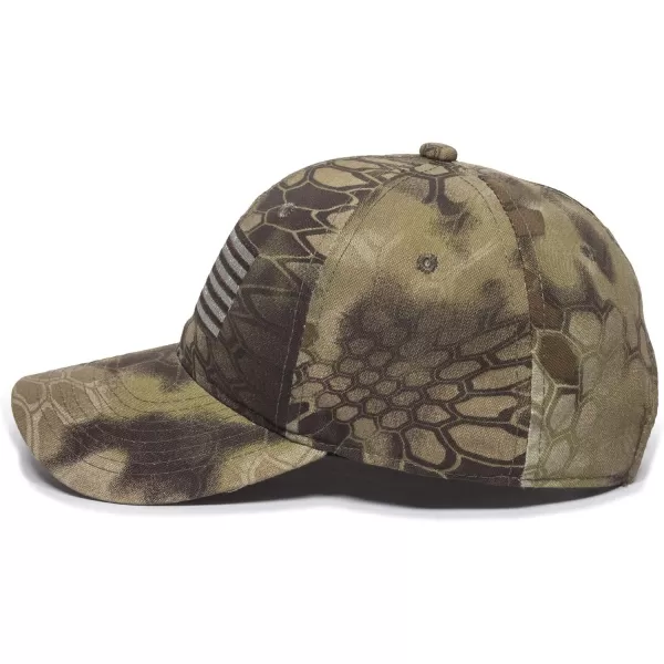 imageOutdoor Cap Mens Camouflage Americana CapKryptek Highlander