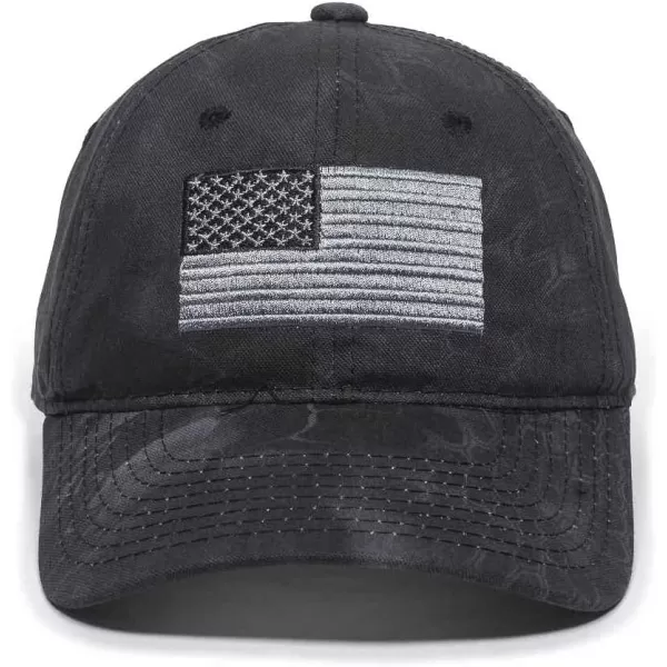 imageOutdoor Cap Mens Camouflage Americana CapKryptek Typhon