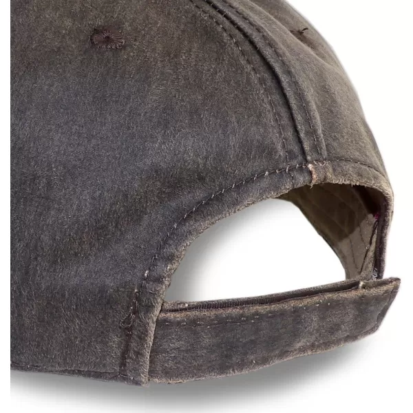 imageOutdoor Cap Adjustable Closure Bonefish Weathered Cotton Cap Dark Brown