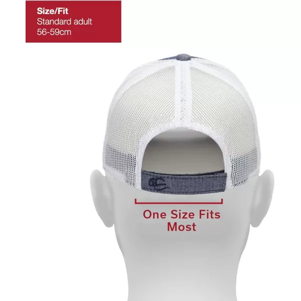 imageAmericana Mountains Scout Patch Trucker Hat  Adjustable Mesh Back Baseball Cap for Men ampamp Women