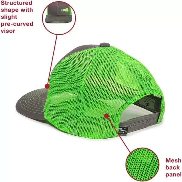 imageFish Silhouettes Trucker Hat  Adjustable Baseball Cap wSnapback Closure