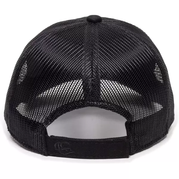imageOutdoor Cap Garment Washed Meshback CapBlack