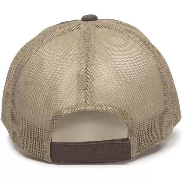 imageOutdoor Cap Garment Washed Meshback CapBrownTan