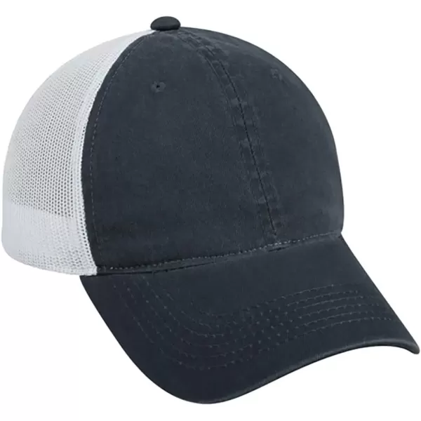 imageOutdoor Cap Garment Washed Meshback CapNavyWhite