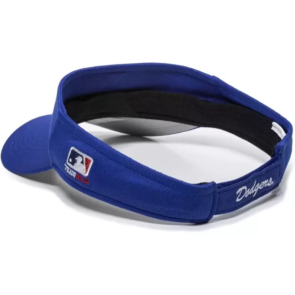 imageOC Sports Dodgers Blue Mesh Golf Visor Hat Cap Adult Mens Adjustable
