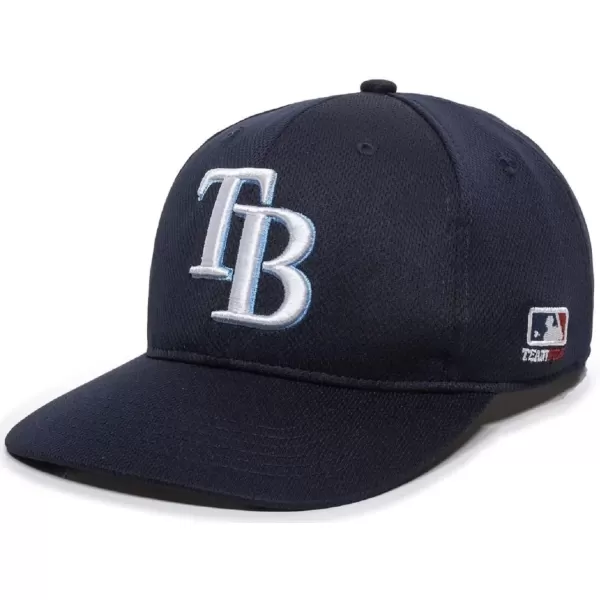 imageTampa Bay Rays MLB OC Sports Navy Blue Hat Cap TB Logo Adult Mens Adjustable